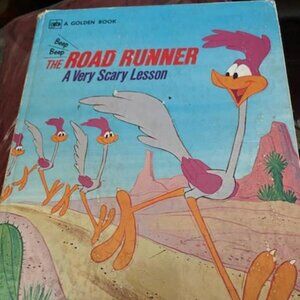 Vintage Road Runner oversized Golden Book